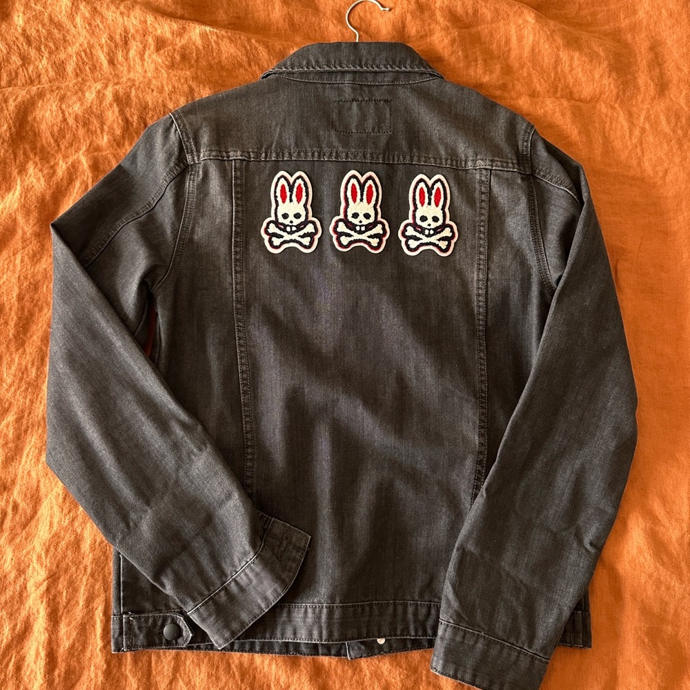 Psycho Bunny x Zak Brand 
Denim Trucker Jacket